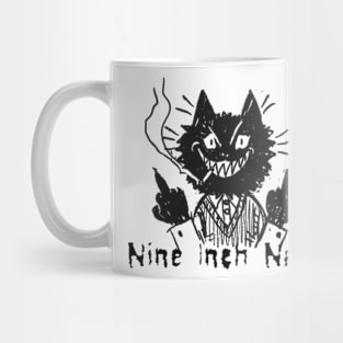 nin  and the bad cat Mug